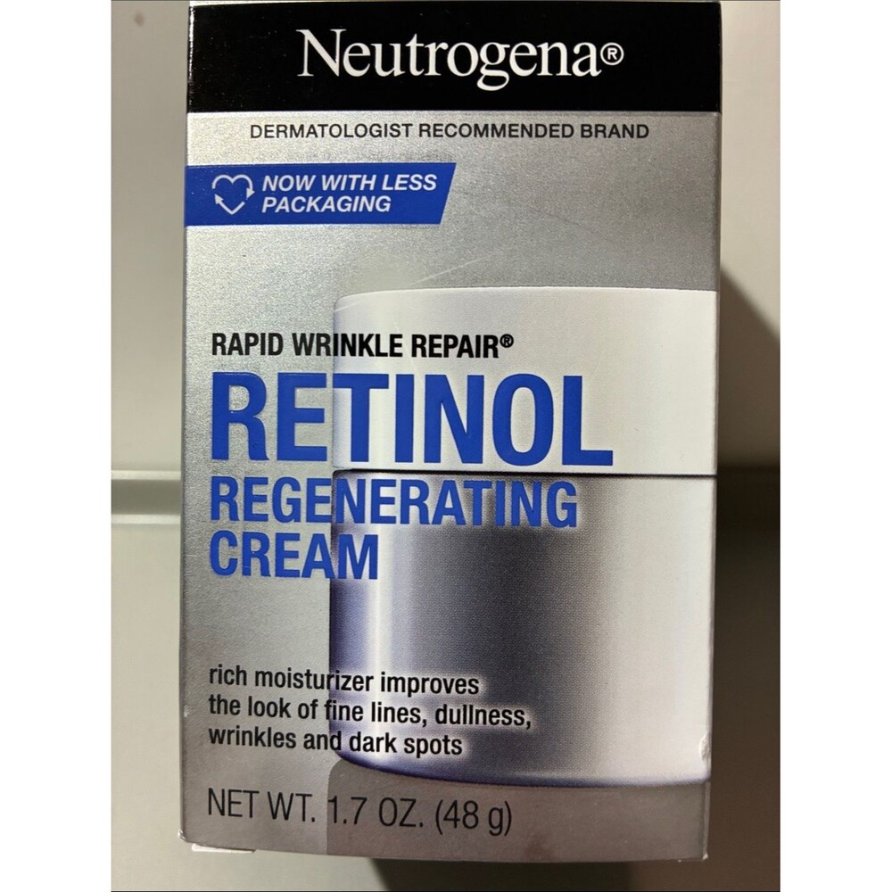 Neutrogena Retinol Regenerating Cream - Moisturizer NIB 1.7 OZ.